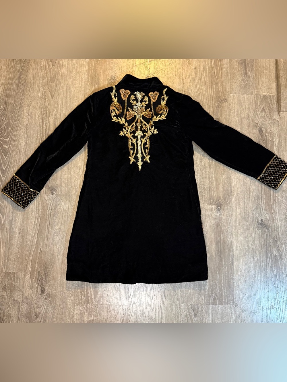 Soft Surroundings Antoinette Jacket  in Black/gold - Picture 4 of 13